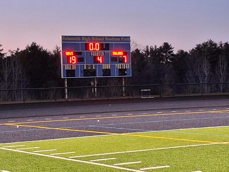 Falmouth makes early statement with win over TA