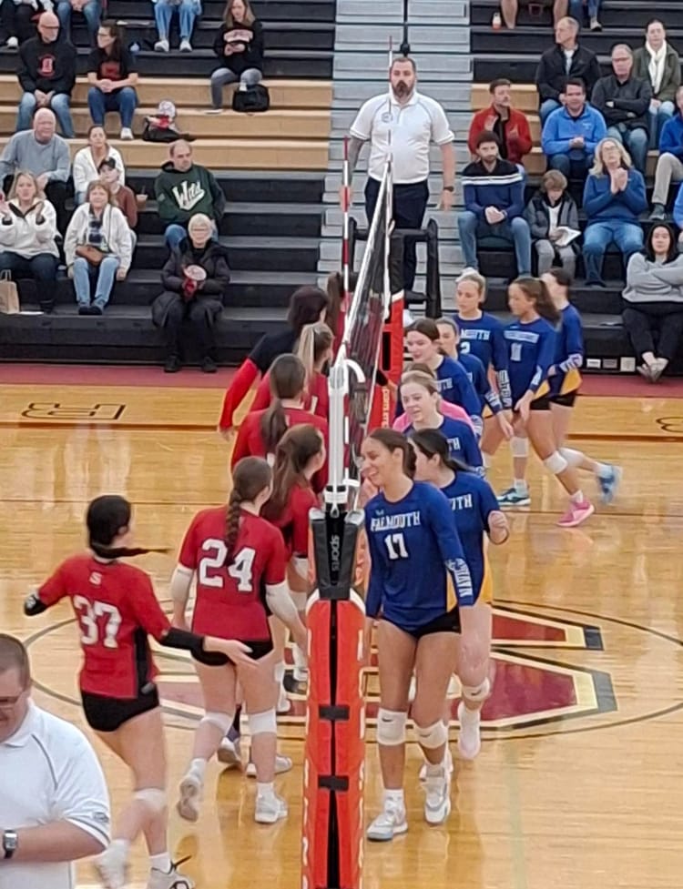 Scarborough sweeps Falmouth, rolls into semifinals