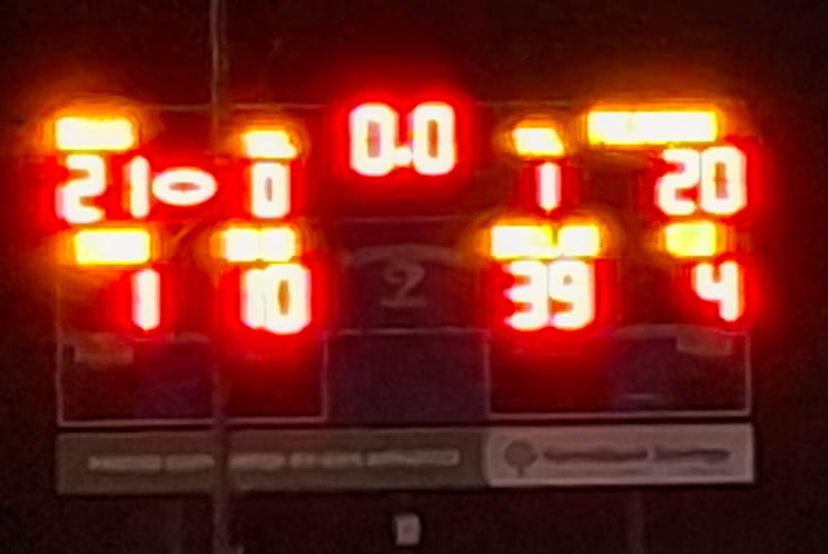 Falmouth's repeat dream falls a point shy at Kennebunk in semis