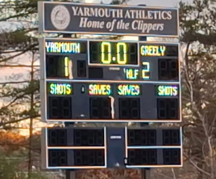Late goal sends Yarmouth past Greely in semifinal thriller