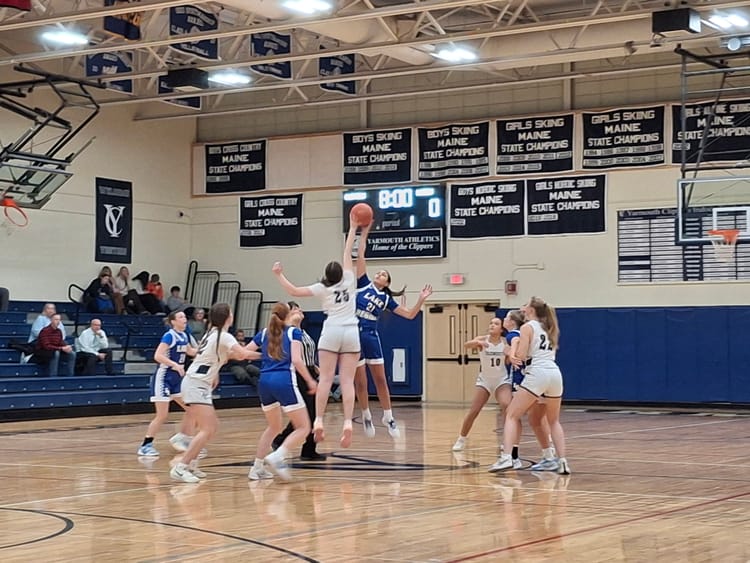 Yarmouth girls shut down Lake Region