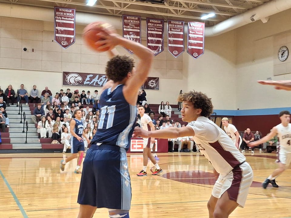 Windham boys pull away to hand Westbrook first loss