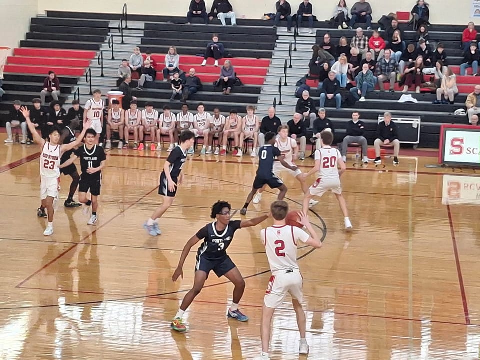 Sharpshooting super sub sparks Scarborough past Portland