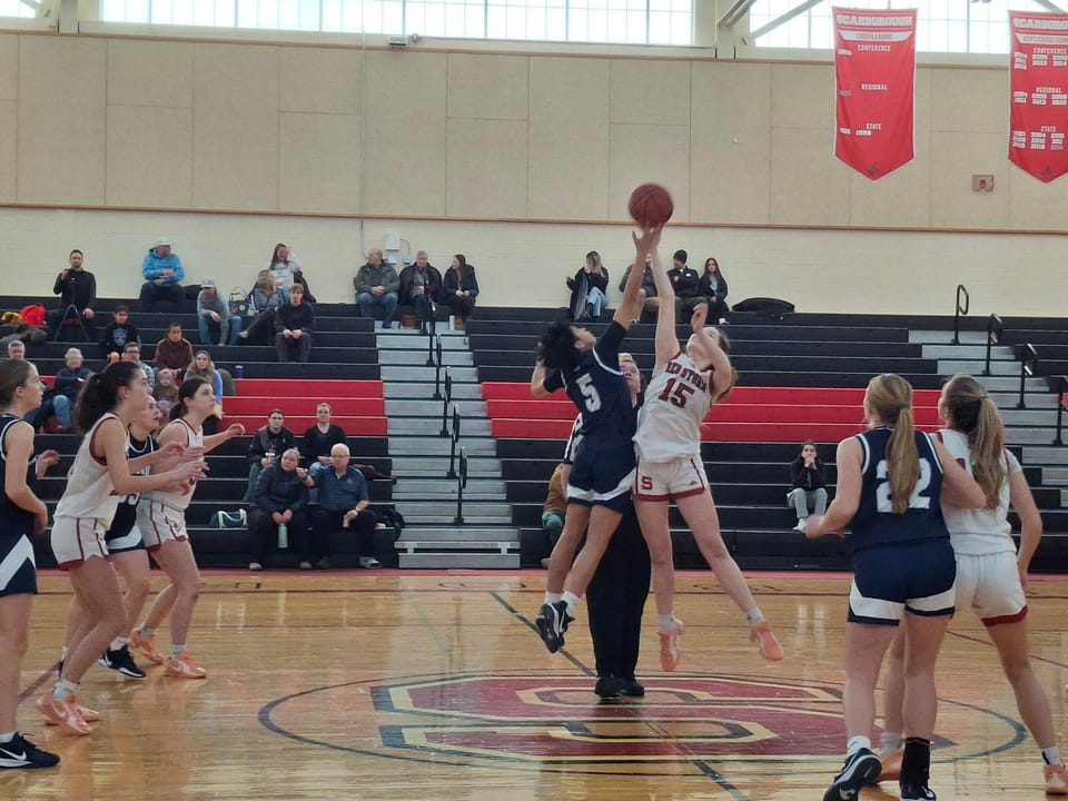 Westbrook girls rally to beat Scarborough in OT in possible playoff preview